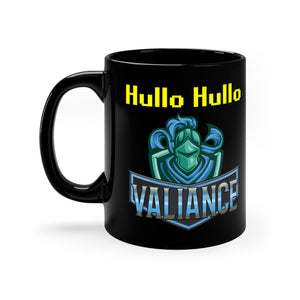 Valiance Black Mug 11oz