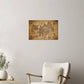 OSRS Gielenor Map High Gloss Metal Art Print (3:2)