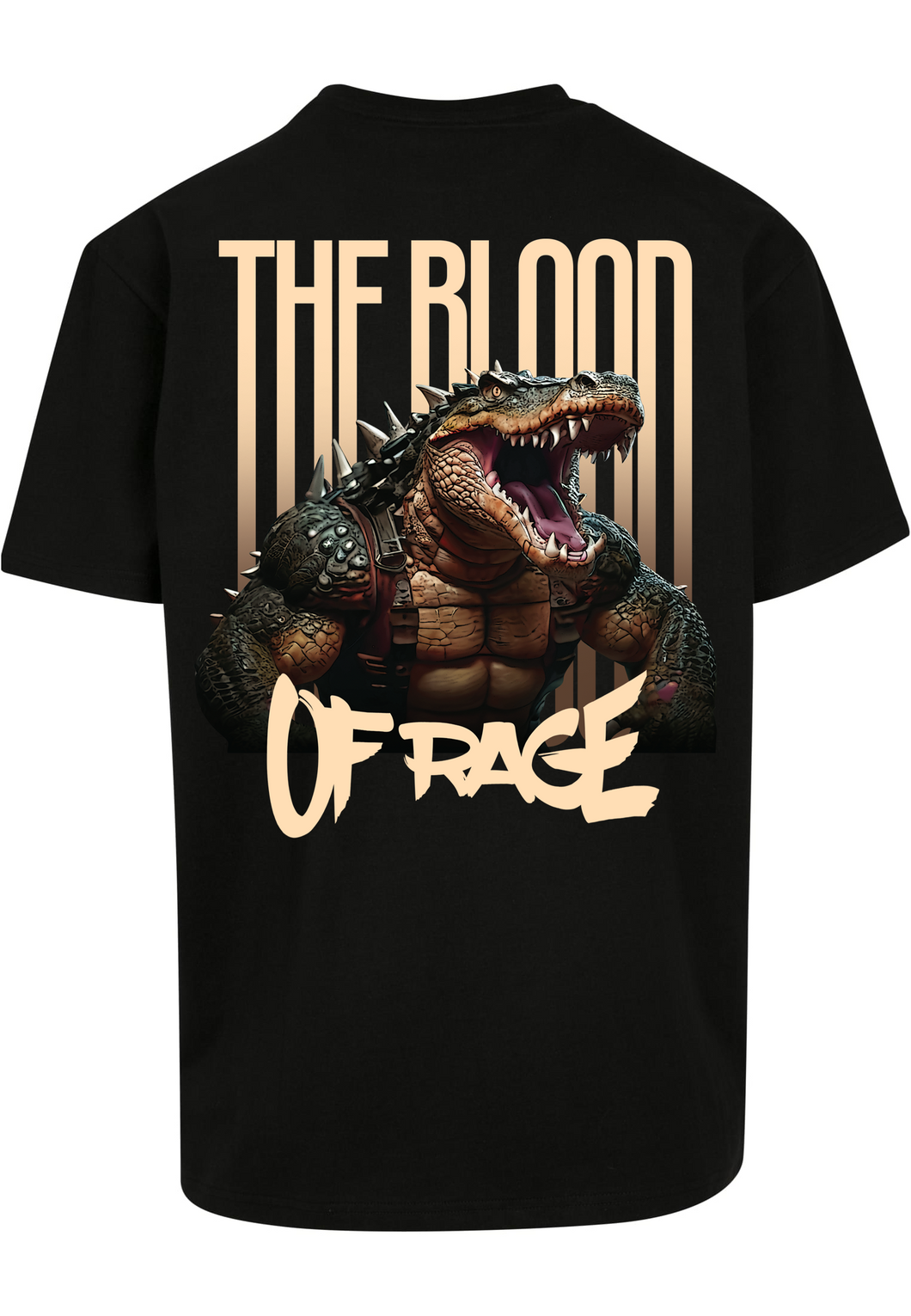 The Blood Of Rage Oversized Fit T-Shirt