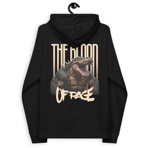 The Blood of Rage Unisex Raglan Hoodie