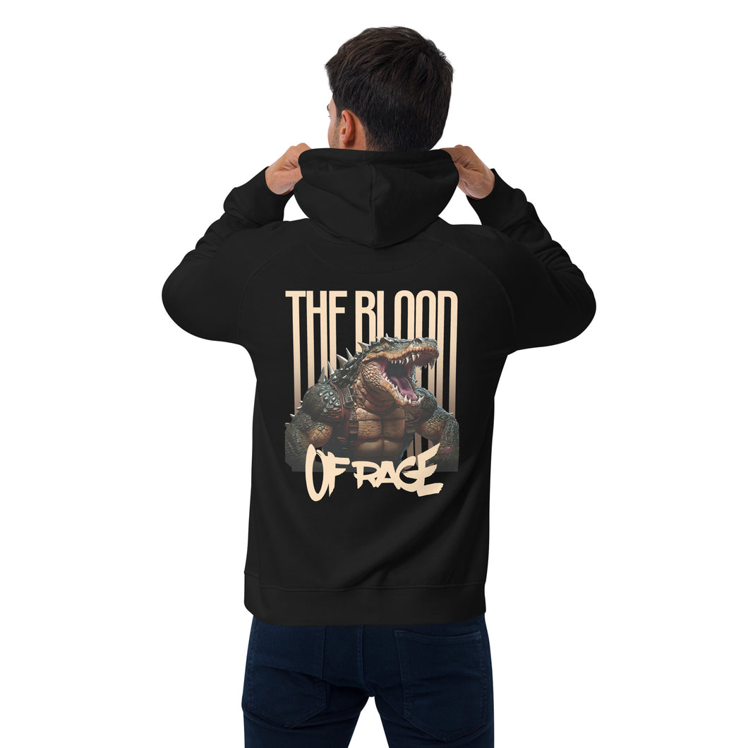 The Blood of Rage Unisex Raglan Hoodie